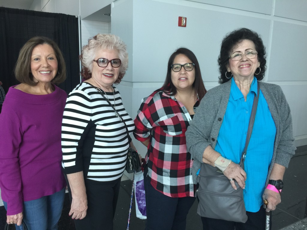 (L-R) Sandra, Petra, Nancy and Patricia