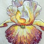 Luminous Painted Irises