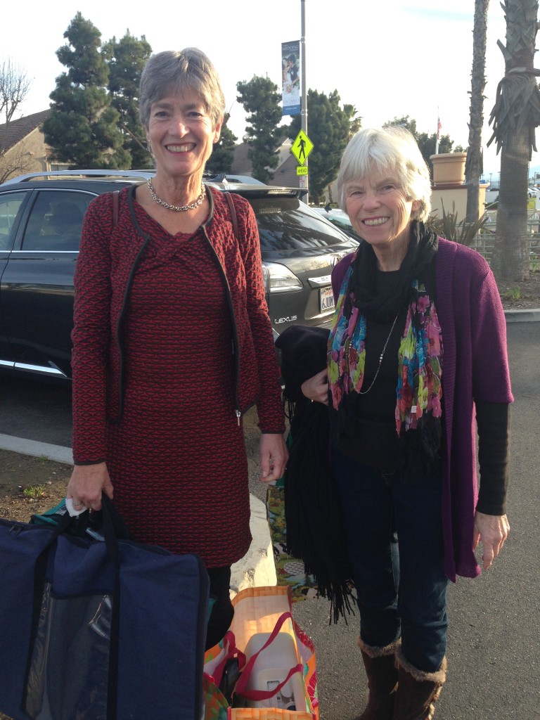 Alette Wiersema (l) and Jolee Johnson (r)